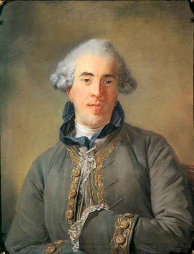 Pierre-Ambroise-François Choderlos de Laclos, 1741-1803 da Jean Baptiste Perronneau