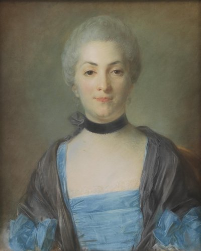 Ritratto di una signora da Jean Baptiste Perronneau