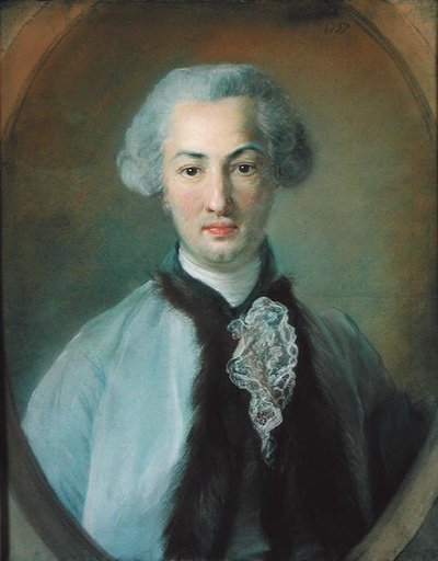 Ritratto di un giovane uomo da Jean Baptiste Perronneau