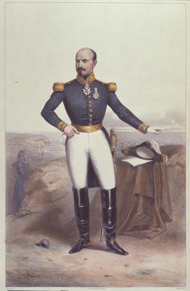 Generale Louis Jules Trochu (1815-96) da Jean Baptiste Perrot
