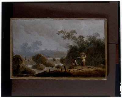 Una coppia di paesaggi da Jean Baptiste Pillement