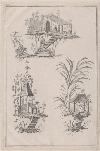 Ornamenti Chinoiserie da Jean Baptiste Pillement