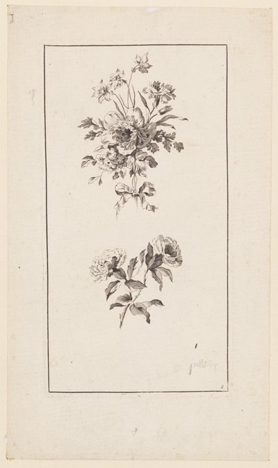 Rami di fiori, da "Divers Bouquets d