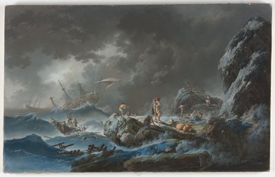 Il naufragio da Jean Baptiste Pillement