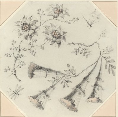 Fiori di tromba e margherite da Jean Baptiste Pillement