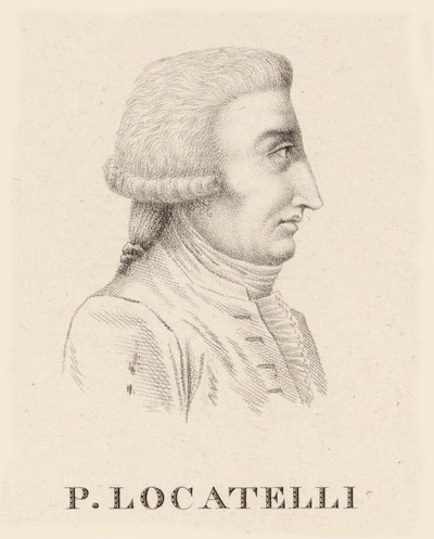 Ritratto del violinista e compositore Pietro Antonio Locatelli da Jean Baptiste Ponce Lambert