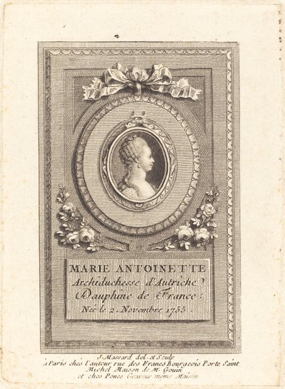Maria Antonietta da Jean Baptiste Raphael Urbain Massard
