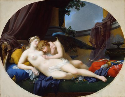 Cupido e Psiche, 1828 da Jean Baptiste Regnault