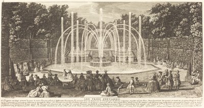 Le Tre Fontane da Jean Baptiste Rigaud