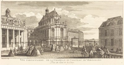 Vista Particolare della Cappella del Castello di Versailles da Jean Baptiste Rigaud
