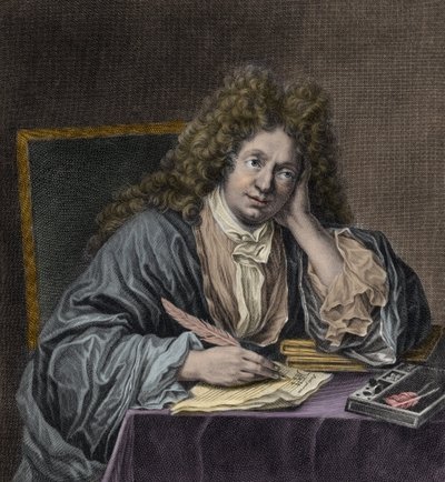 Ritratto di Michel Richard Delalande da Jean Baptiste Santerre