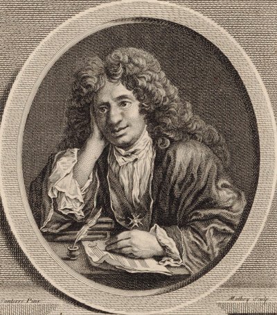 Ritratto del compositore Michel-Richard de Lalande, 1657-1726 da Jean Baptiste Santerre