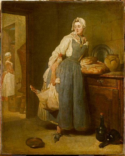 Di ritorno dal mercato, 1739 da Jean Baptiste Simeon Chardin