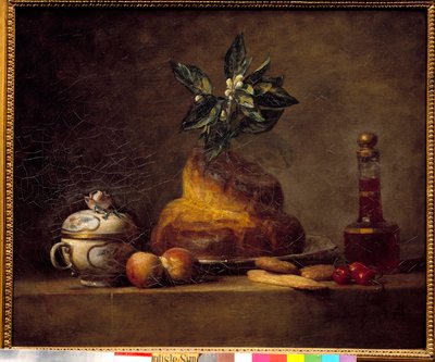 Panino o dessert. Dipinto di Jean Simeon Chardin da Jean Baptiste Simeon Chardin