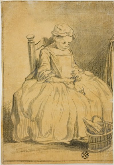 Ragazza che mangia ciliegie da Jean Baptiste Simeon Chardin