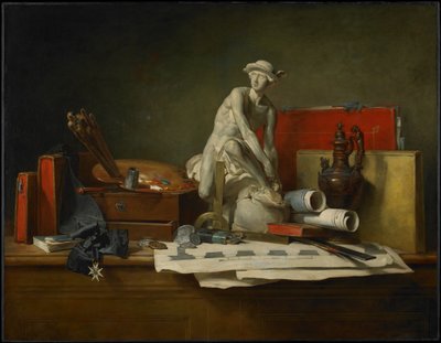 Gli Attributi delle Arti e le Ricompense che Vengono Loro Accordate da Jean Baptiste Simeon Chardin