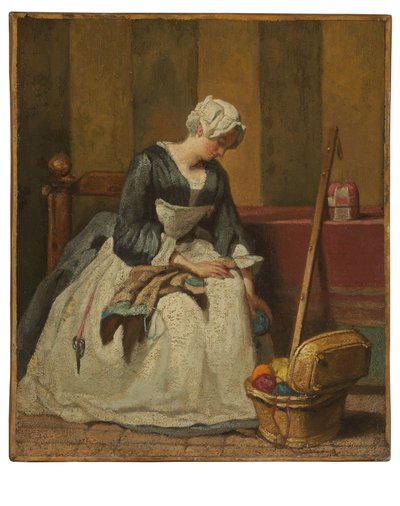 La ricamatrice da Jean Baptiste Simeon Chardin