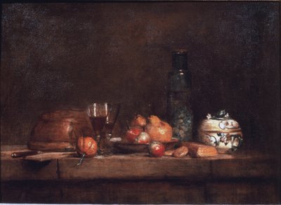 Il vaso di olive da Jean Baptiste Simeon Chardin