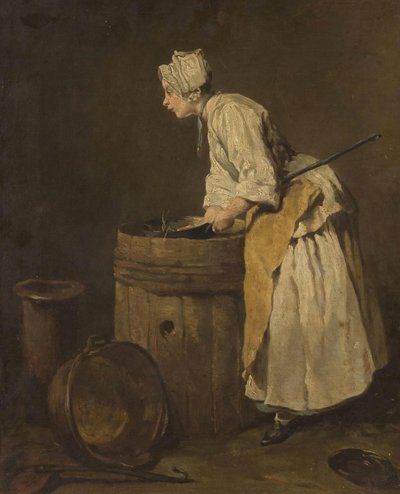 Cameriera di sala da Jean Baptiste Simeon Chardin