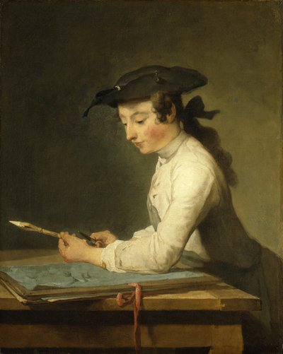 Il disegnatore da Jean Baptiste Simeon Chardin