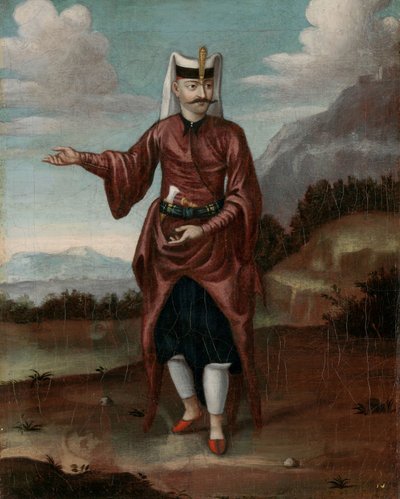 Un soldato dei giannizzeri da Jean Baptiste Vanmour (workshop of)