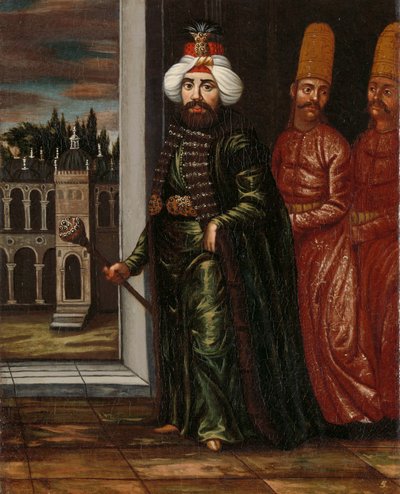 Ritratto del sultano Ahmed III da Jean Baptiste Vanmour (workshop of)