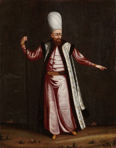 Il Capoudgi Bachi, Gran Maestro del Serraglio da Jean Baptiste Vanmour (workshop of)