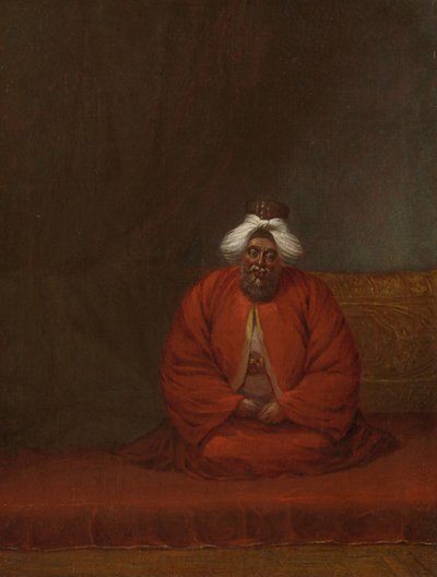 Il mufti, capo degli affari religiosi da Jean Baptiste Vanmour