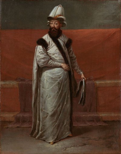 Gran Visir Nevşehirli Damat İbrahim Pasa, c.1727-30 da Jean Baptiste Vanmour