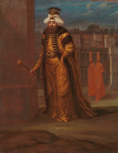 Sultano Ahmed III (Ahmet III) da Jean Baptiste Vanmour