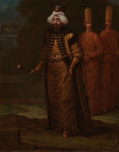 Sultano Ahmed III da Jean Baptiste Vanmour