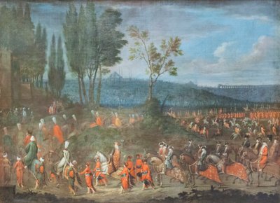 Il corteo ambasciatoriale da Jean Baptiste Vanmour