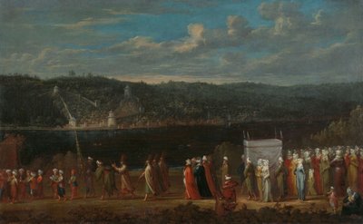 Processione nuziale sul Bosforo da Jean Baptiste Vanmour
