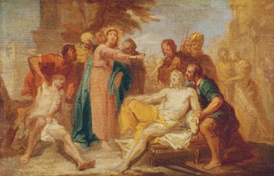 La guarigione di un paralitico da Jean Baptiste Wampe