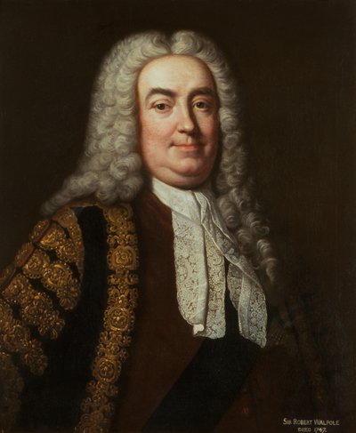Ritratto di Sir Robert Walpole da Jean Baptiste van (studio of) Loo