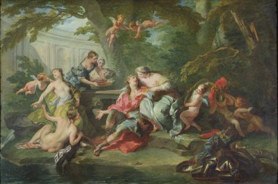 Renaud tra le braccia di Armida, 1730-39 da Jean Baptiste van Loo