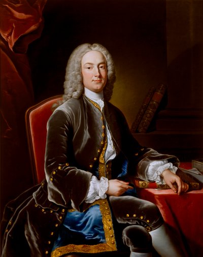 William Murray, conte di Mansfield, avvocato, politico e giudice britannico, c1738 da Jean Baptiste van Loo