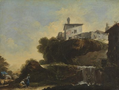 Paesaggio italiano, 1749 da Jean Barbault