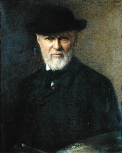 Ritratto di Jean-Jacques Henner (1829-1905) da Jean Benner