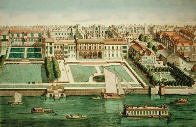 Prospetto di Somerset House dal fiume, da 