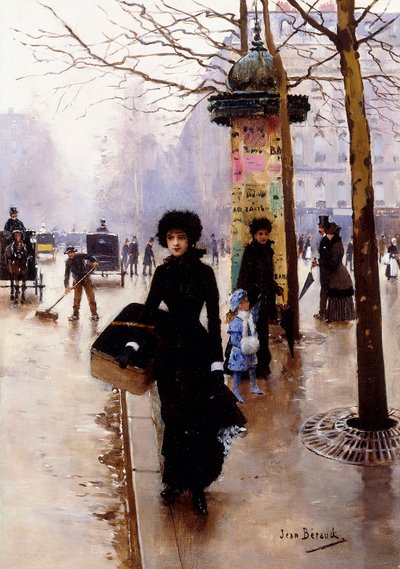 Una parigina da Jean Beraud