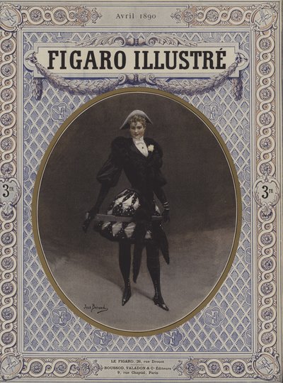 Arlecchina fine secolo da Jean Beraud