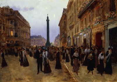La Rue de la Paix da Jean Beraud