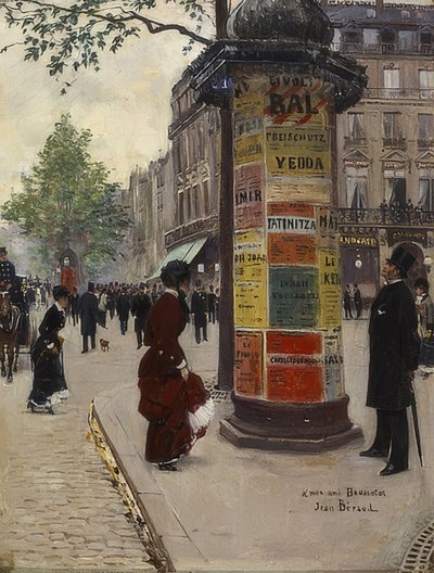 Chiosco parigino da Jean Beraud