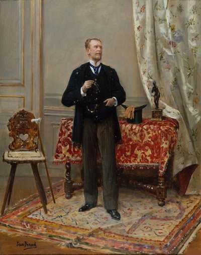 Ritratto di Edmond Taigny 1828-1906, c. 1890 da Jean Beraud