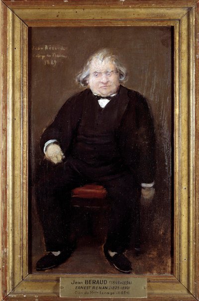 Ritratto di Ernest Renan, filosofo francese da Jean Beraud