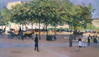Passeggiata di domenica pomeriggio, Parigi da Jean Beraud