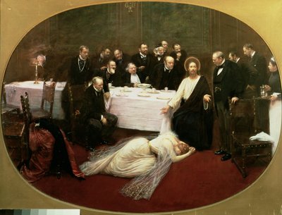 Santa Maria Maddalena nella casa di Simone il Fariseo, 1891 da Jean Beraud