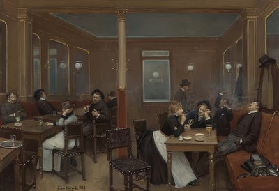 Taverna degli studenti da Jean Beraud