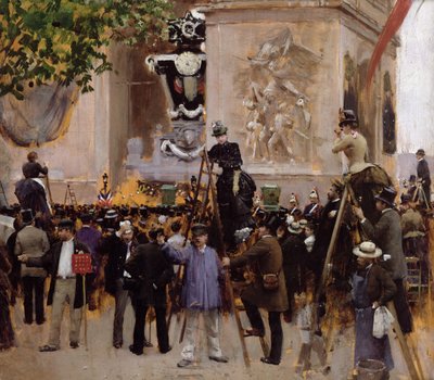 Il funerale di Victor Hugo (1802-85) all